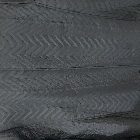 Womens Black quilted jacket blazer - Picture 7 of 7